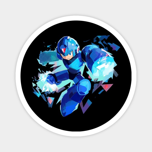 megaman Magnet by dorapeterx